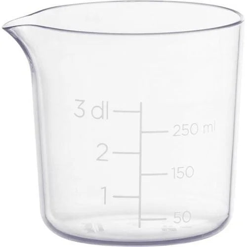 MAATBEKER 0,3 L ZONDER HANDVAT TRANSPARANT ORTHEX 6405-90