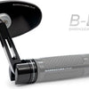 Skin-R/Bar End Zwart (Set) Universeel - Spiegels - Handlebar Mounting -