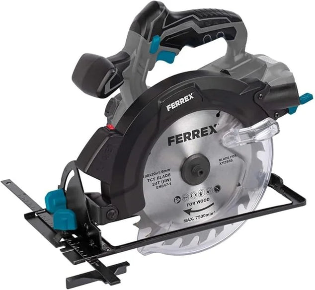 Set 40V FERREX Cirkelzaag 190mm + Batterij + Oplader NIEUW