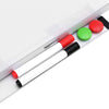 Whiteboard Drywipe Magnetic With Pen Tray And Aluminium Trim, 90 Cm