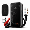 M7 Jumpstarter met Compressor voor Auto 12V - SmartIgnition, TÜV, 150 PSI, Powerbank, LED Zaklamp, SOS Noodlicht, incl. Opbergtas