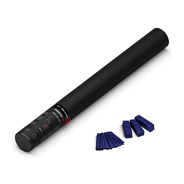Handheld Confetti Cannon 50 cm – donker blauw