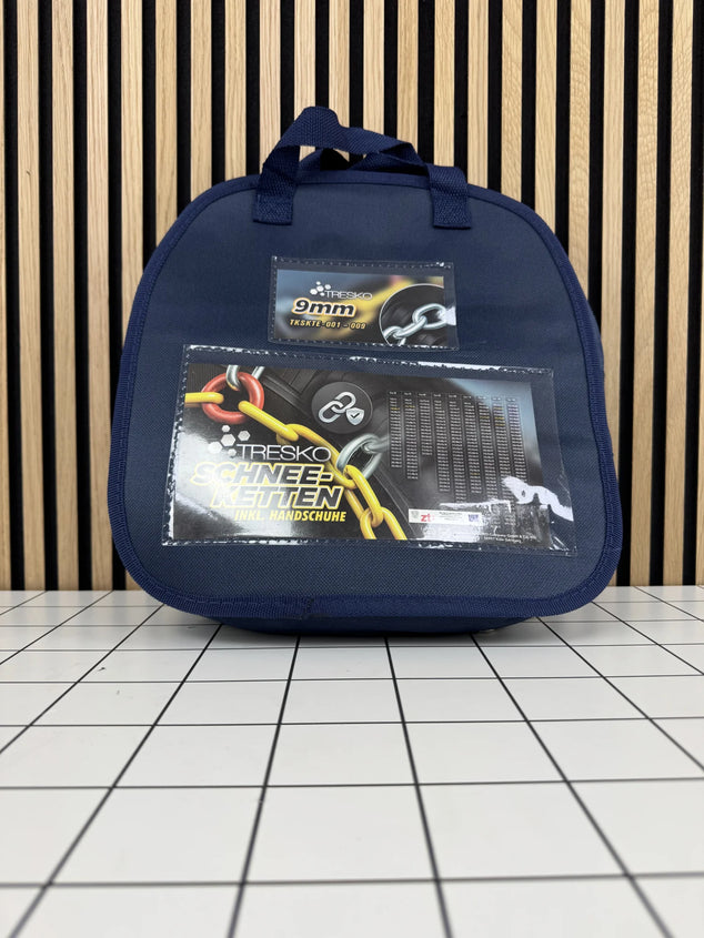 Schneeketten 9mm – Universele Sneeuwkettingen Set met Opbergtas