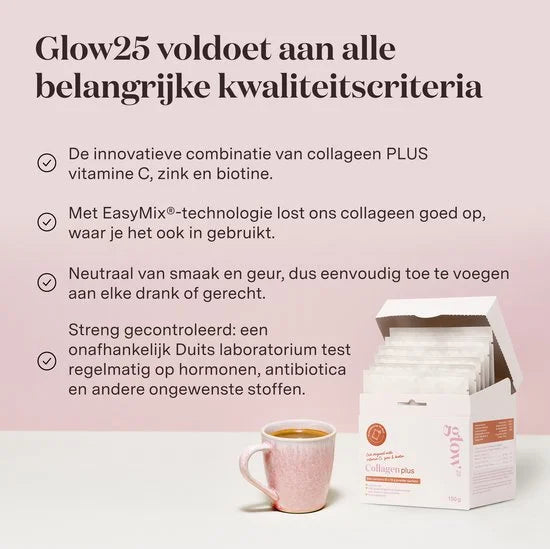 Collageen Plus Sachets (10 stuks) - met vitamine C, zink en biotine