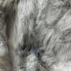 Rib Rabbit Fur Plaid Taupe 240 x 200