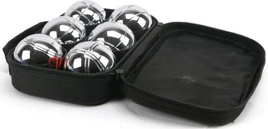 Jeu De Boules Alert - Metaal - In tas - 6 Ballen