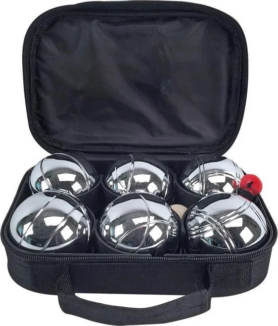 Jeu De Boules Alert - Metaal - In tas - 6 Ballen