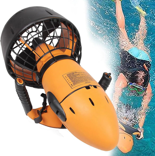 500w Elektrische Onderwaterzeescooter Handheld Onderwaterbooster 3,7 Mph Waterdichte Onderwaterpropeller met Dubbele Snelheid voor Watersport Zwembad Duiken Snorkelen Zee-Avonturen