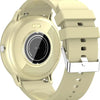 Fit 5 - Smartwatch dames - Smartwatch Heren - Stappenteller - Full Screen - Fitness Tracker - Activity Tracker - Smartwatch Android & IOS - crème