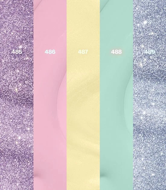 Pastelverse Mini Collection Box - Gellak - Set van 5 x 8 ml Pastel Kleuren Gellak - Gel Nagellak - Gel Lak