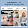 Migraine & Headache Relief Cap, Hot & Cold Therapy, Sinus Relief | Reusable, Stays Cold or Hot Longer, Wearable Wrap Design, Form-Fitting, Sinus Pressure Comfort, Freezer Safe