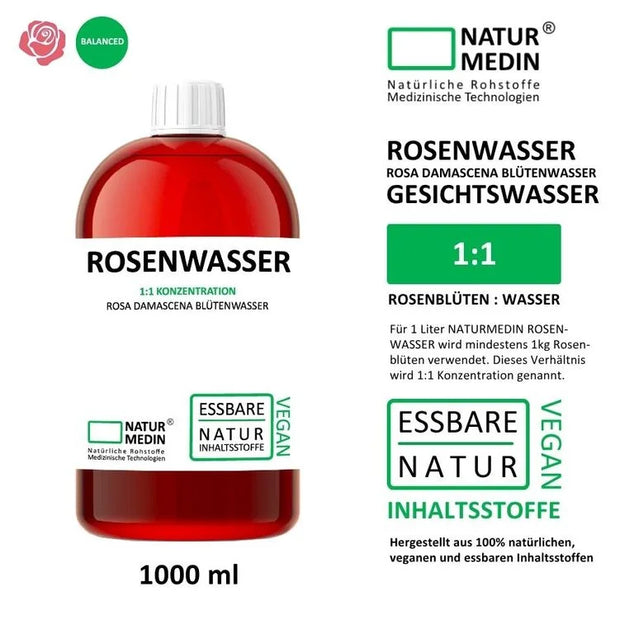 Rozenwater 1000ml 30/11/28