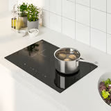 Inductiekookplaat, plug-in 2 zones/zwart 705.060.96 56x38 cm