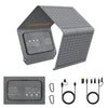 40W Portable Solar Panel Charger with USB C, USB A and DC Outputs