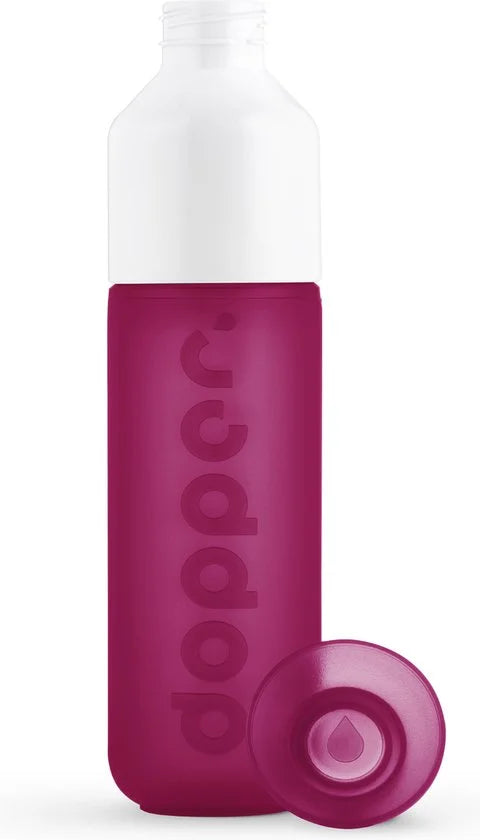 Original Drinkfles Funky Fuchsia - 450 ml - BPA-vrij - vaatwasserbestendig - Met reclamedruk