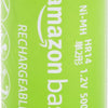 4 stuks oplaadbare C Cell NiMH-batterijen, 5000mAh, 1000x op te laden, voorgeladen