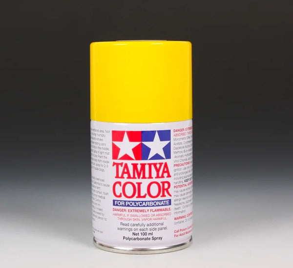 Tamiya PS-6 Yellow Spray Matt - 6 Stuks