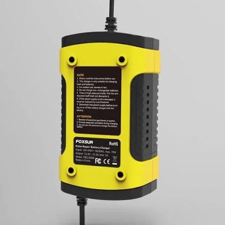 LCD Car ATV 12v 4-100ah Motorvoertuig Batterij Oplader