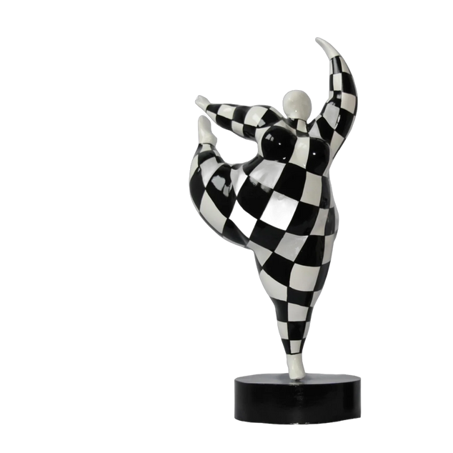 Ballerina Medium – Black/White