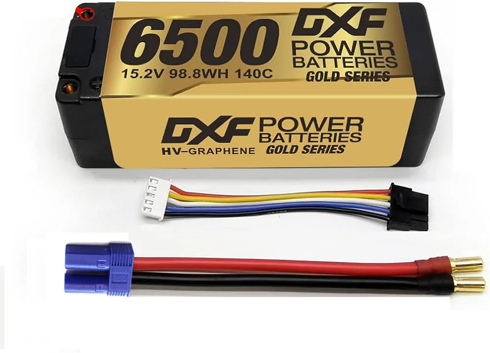 GXF Li-poly batteries golden plus version