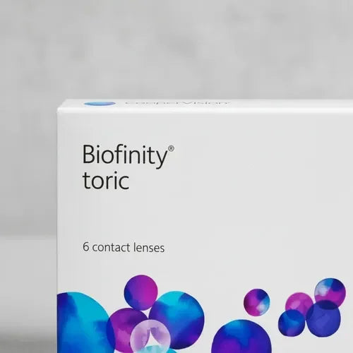 Biofinity® toric - Sterkte -0.75 - Cilinder -0.75 - As 170 - 6 pack - Maandlenzen - BC 8.70 - Torische contactlenzen