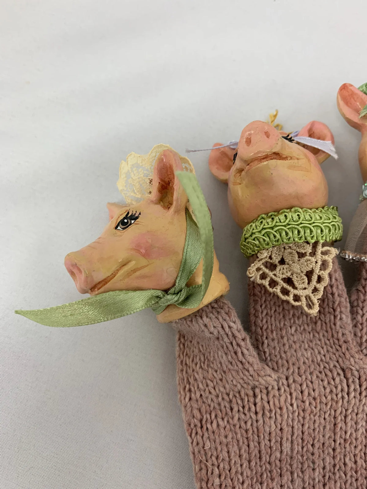 Wayne Kleski Katherine's Collection 5 Little Piggies - Vingerpoppen