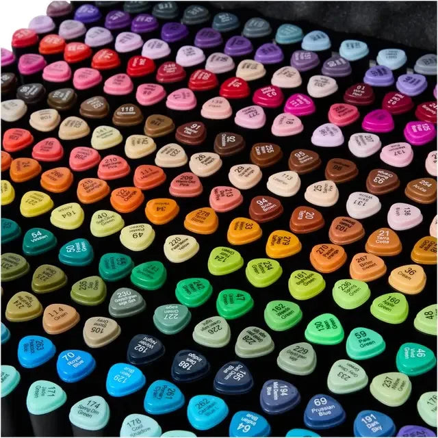 Twinmarkers - 300 stuks - Alcohol Stiften