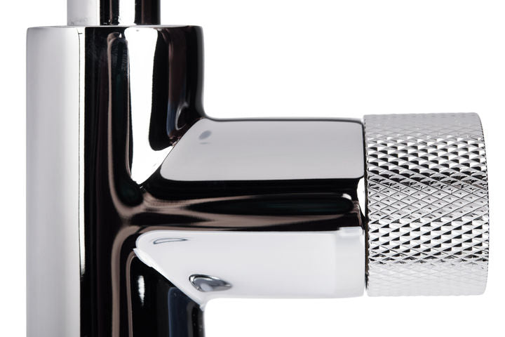 Robinet de Lavabo Haut Brøndby Blue Label – Chrome | Bec en C | Nouveau