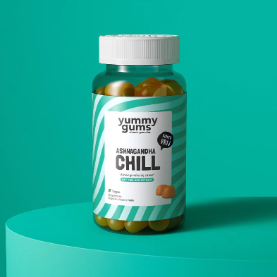 Yummygums Ashwagandha Chill 30 pièces Tropical