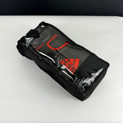 Gants de boxe adidas Hybrid 80 – Unisexe – Noir/Rouge – 340 g – Idéaux pour l'entraînement et le sparring