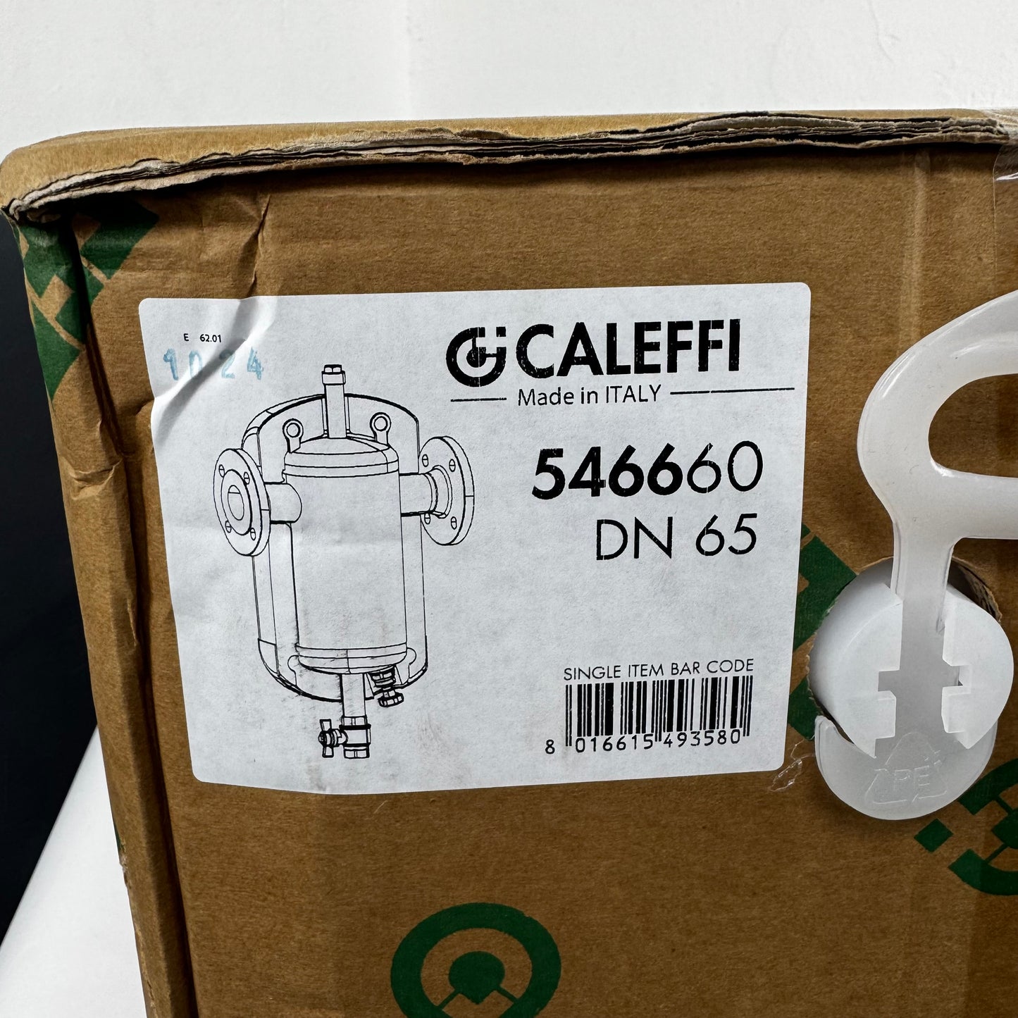 Caleffi 546660 DN 65 séparateur de saletés + aimant en acier dirtmag
