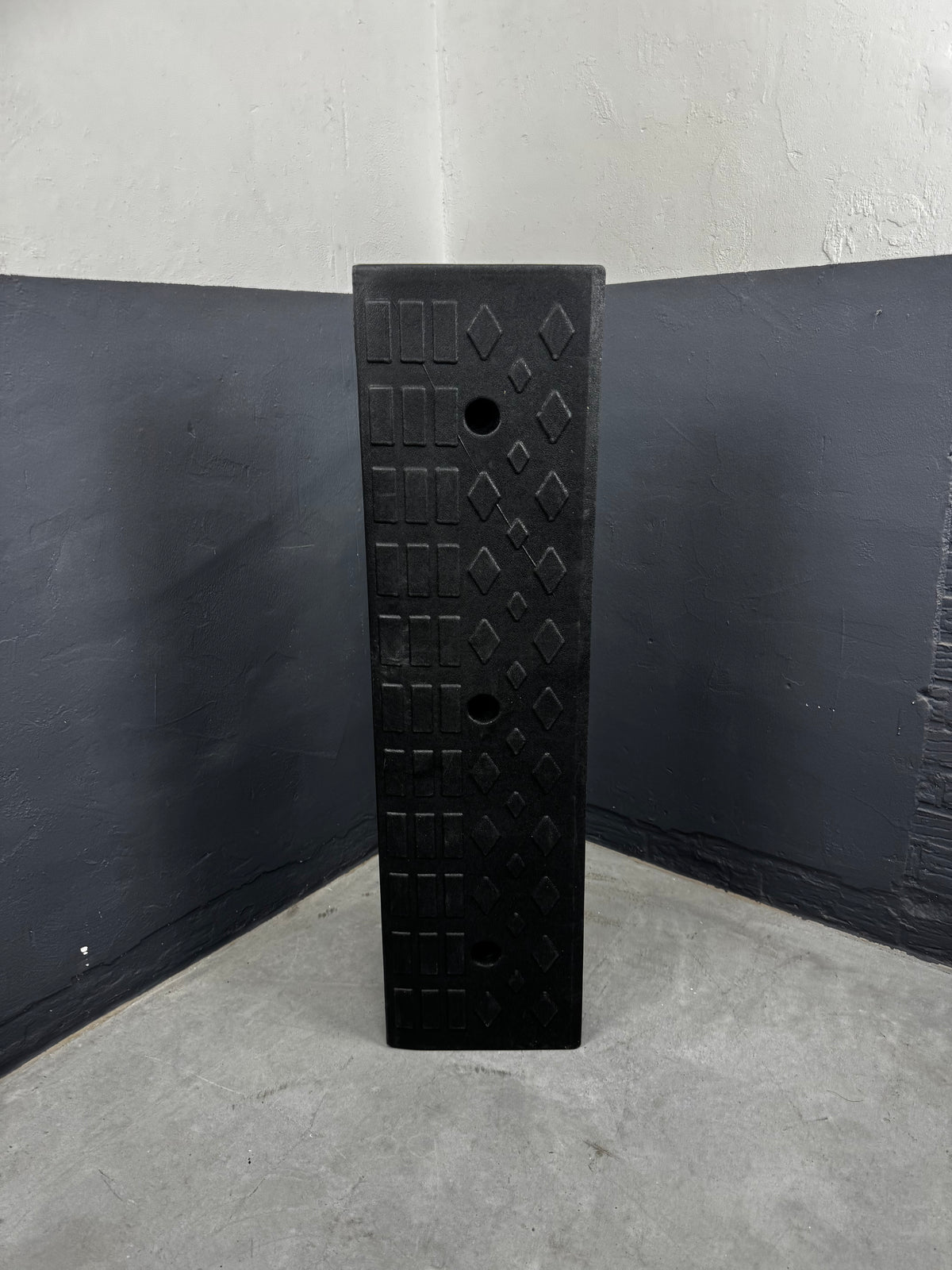 Rampe de seuil Bordstein BR22 - 100 x 980 mm | noire | Sûre et accessible