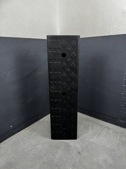 Rampe de seuil Bordstein BR22 - 100 x 980 mm | noire | Sûre et accessible