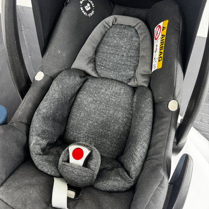 Base Isofix Maxi-Cosi FamilyFix One i-Size + siège auto – Occasion