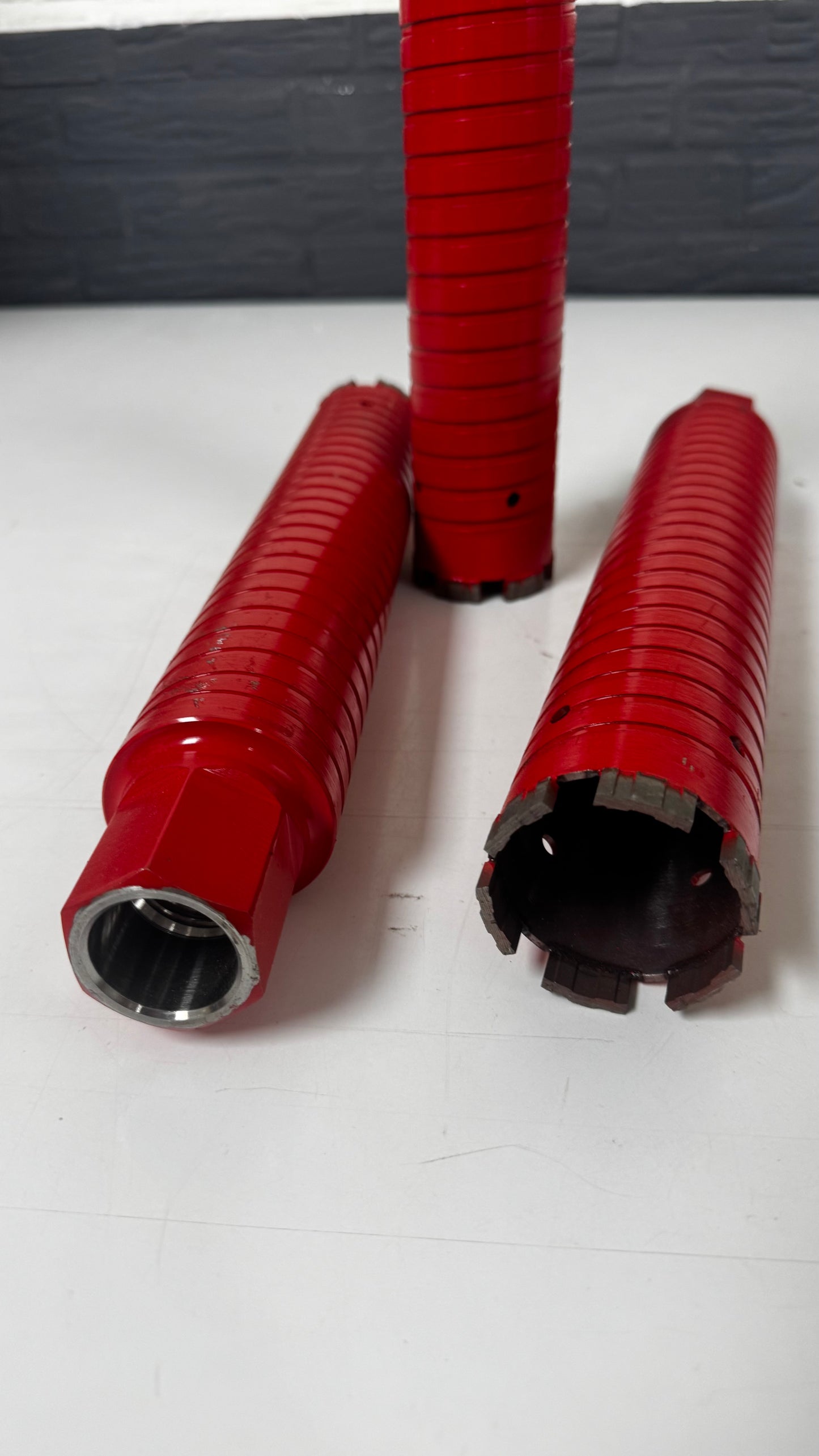 Foret diamanté 62 mm – 37 cm de long | Tige de 32 mm | Pour béton et pierre