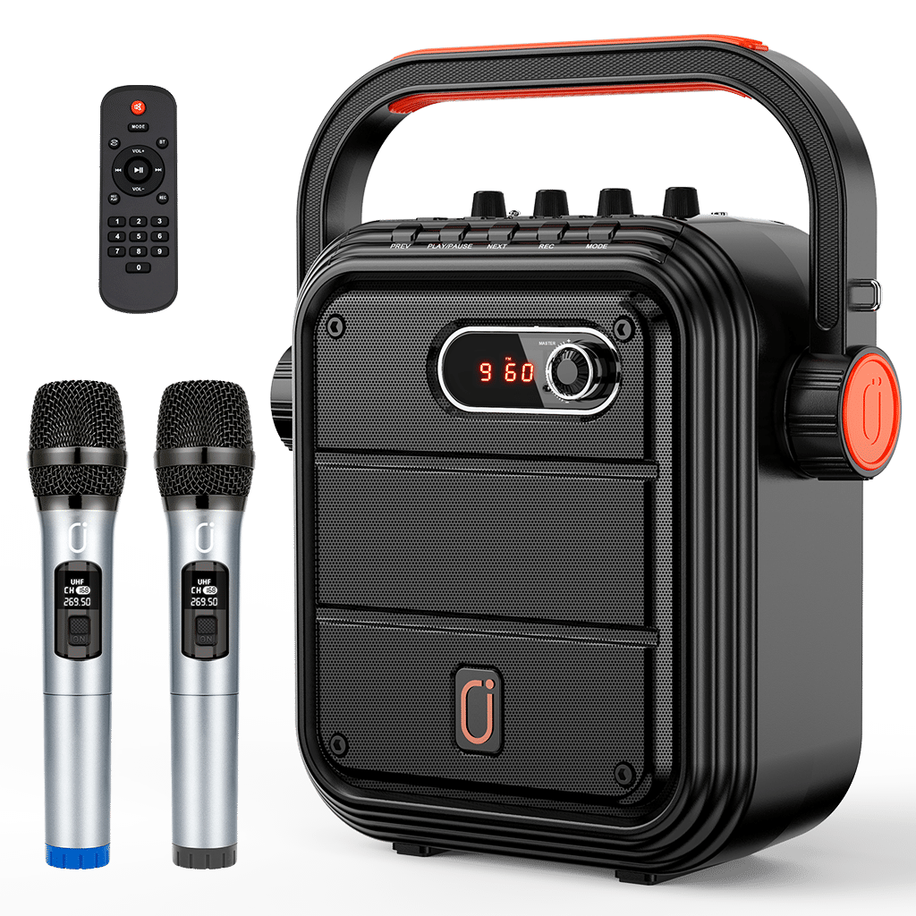 Enceinte portable JYX-65BTY – Enceinte Bluetooth sans fil avec fonction karaoké