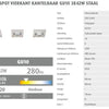 A1G1.1 - 0 - Prolight halogeen inbouwspot - vierkant - staal - GU10 - 40W - set a 3 stuks