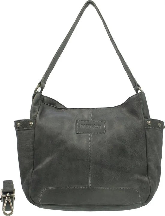 DSTRCT Northfields Way Dames Schoudertas - Dark Grey