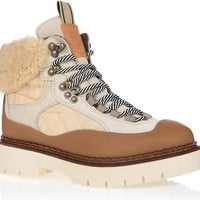Scotch & Soda Olivine Witte Enkellaarsjes Dames - Nieuw Outlet