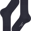 FALKE Airport warme ademende Merino Wol Katoen Heren Sokken blauw - Maat 41-42