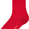 FALKE Airport warme ademende Merino Wol Katoen Heren Sokken rood - Maat 47-48