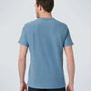 No Excess Mannen Ronde Hals T-Shirt Blauw