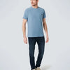No Excess Mannen Ronde Hals T-Shirt Blauw