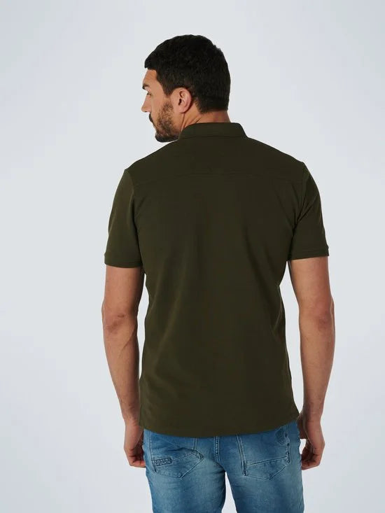 No Excess Mannen Polo Donkerblauw