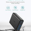 Anker PowerPort 5+ - 4x USB-A / 1x USB-C - Zwart