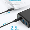 Anker PowerPort 5+ - 4x USB-A / 1x USB-C - Zwart
