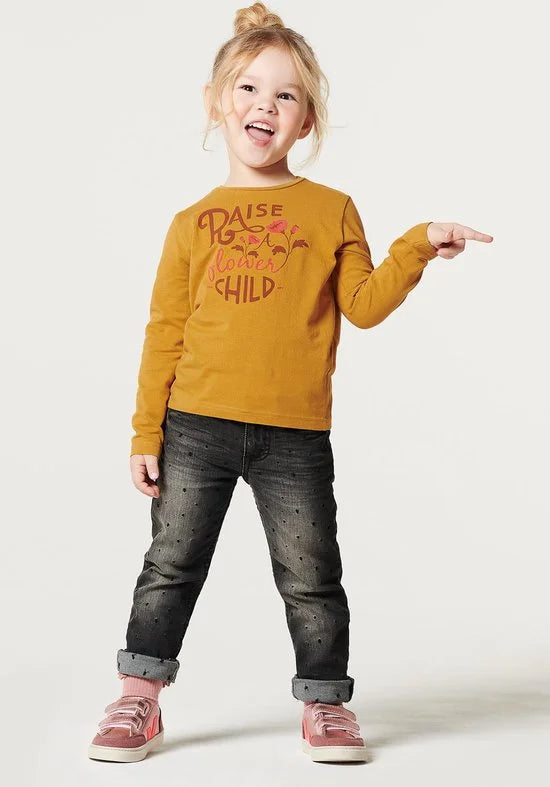 Noppies T-shirt Bathinda - Chai Tea - Maat 104