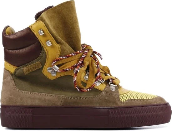 Copenhagen Footwear Vrouwen Enkellaarsjes -  Cph95 mash - Geel - Maat 39