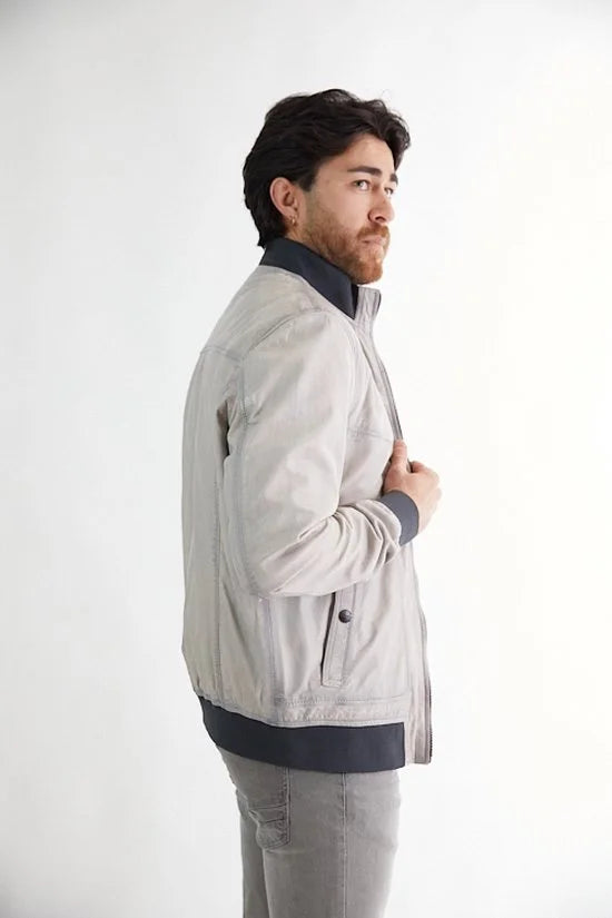 Leather Jacket maat 4XL/60