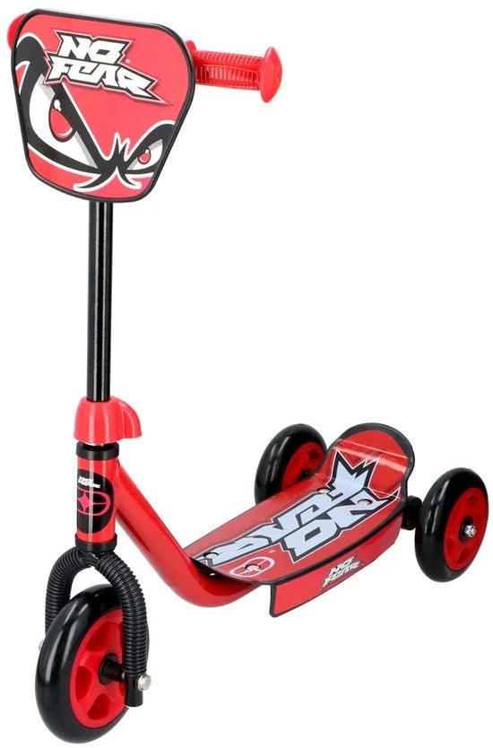No Fear Kinderstep - 3 Wielen - 3+ - Max. 20 Kilo - Blauw of Rood